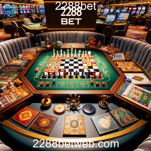 Descubra a Diversão dos Jogos de Mesa na 2288bet